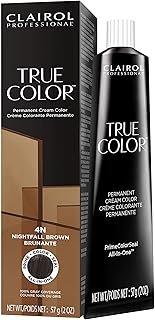 Clairol Professional TRUE COLOR Permanent Cream Hair Color for GLOSSING and TONING with 100% Gray Coverage