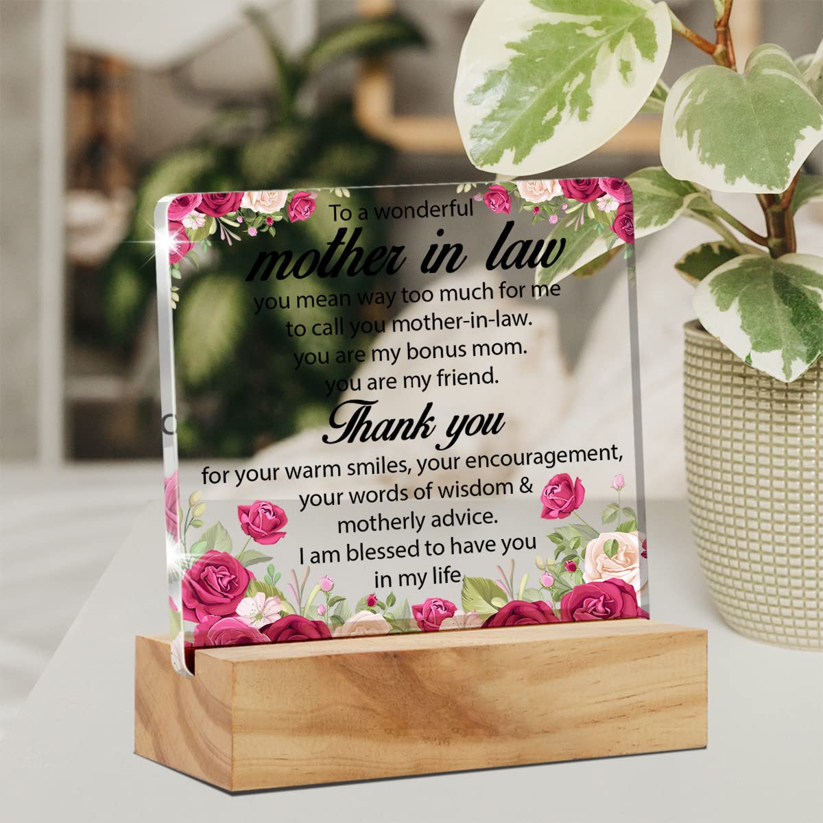 Targhetta Da Scrivania Trasparente Targhetta Da Scrivania Personalizzata Pahdecor | In Acrilico Con Luce | Per Ufficio O Regalo Targhetta Ufficio Regalo - 9