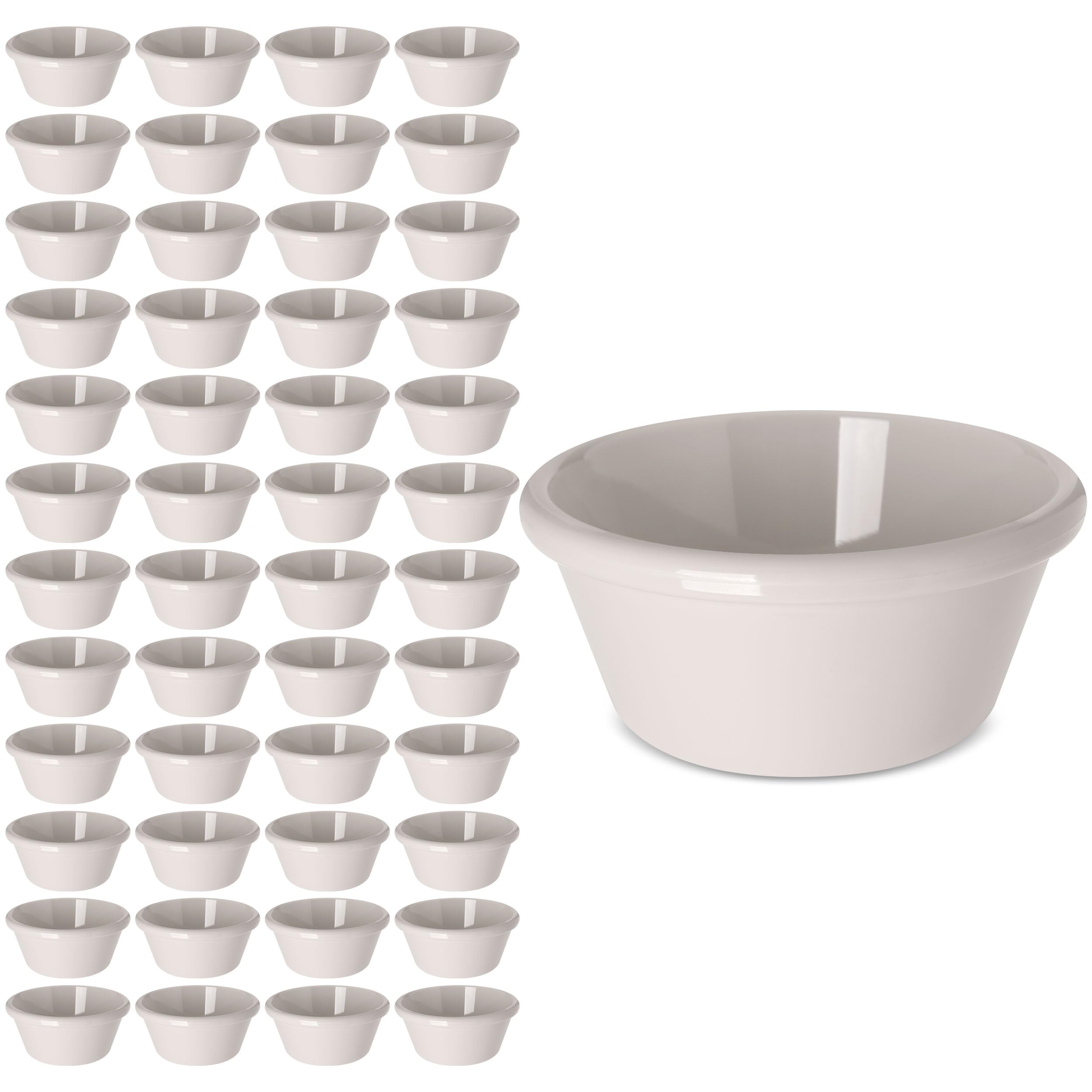 Ramekin Carlisle 4312642 ultra résistant incassable pour présentation de sauces