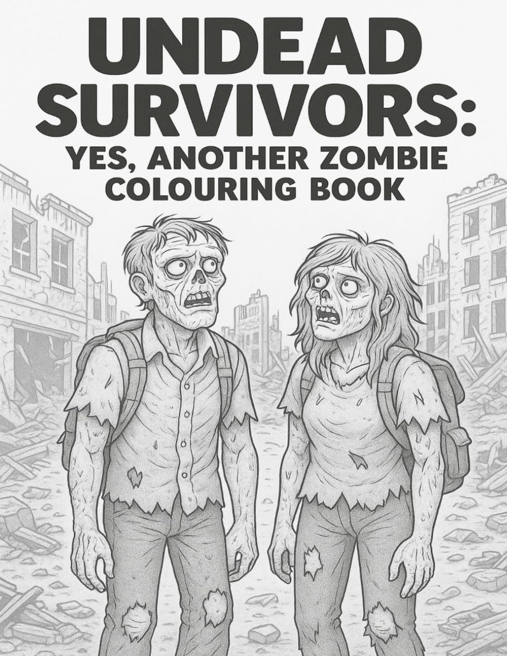 Undead Survivors : Yes Another Zombie Colouring Book