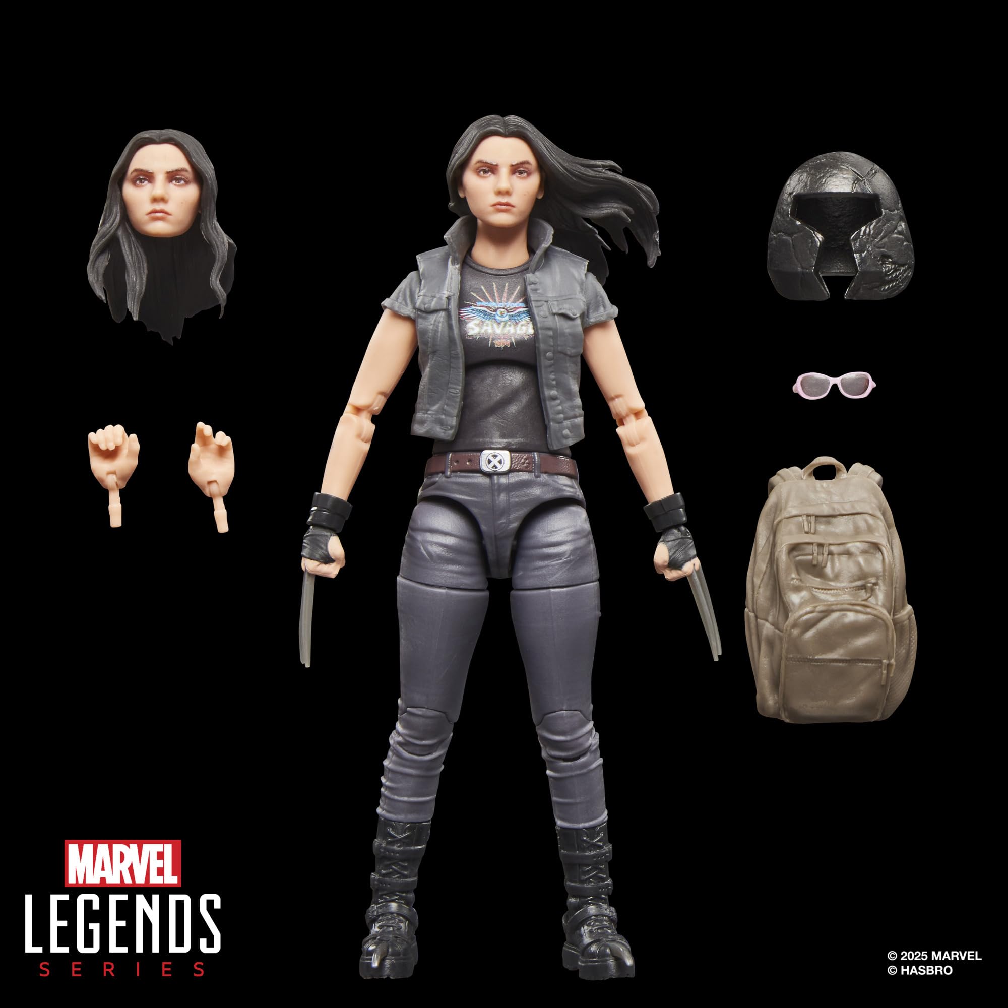 X-23 z serii Marvel Legends, kolekcjonerska figurka w skali 15 cm na prezent z filmu Deadpool & Wolverine wytwórni Marvela