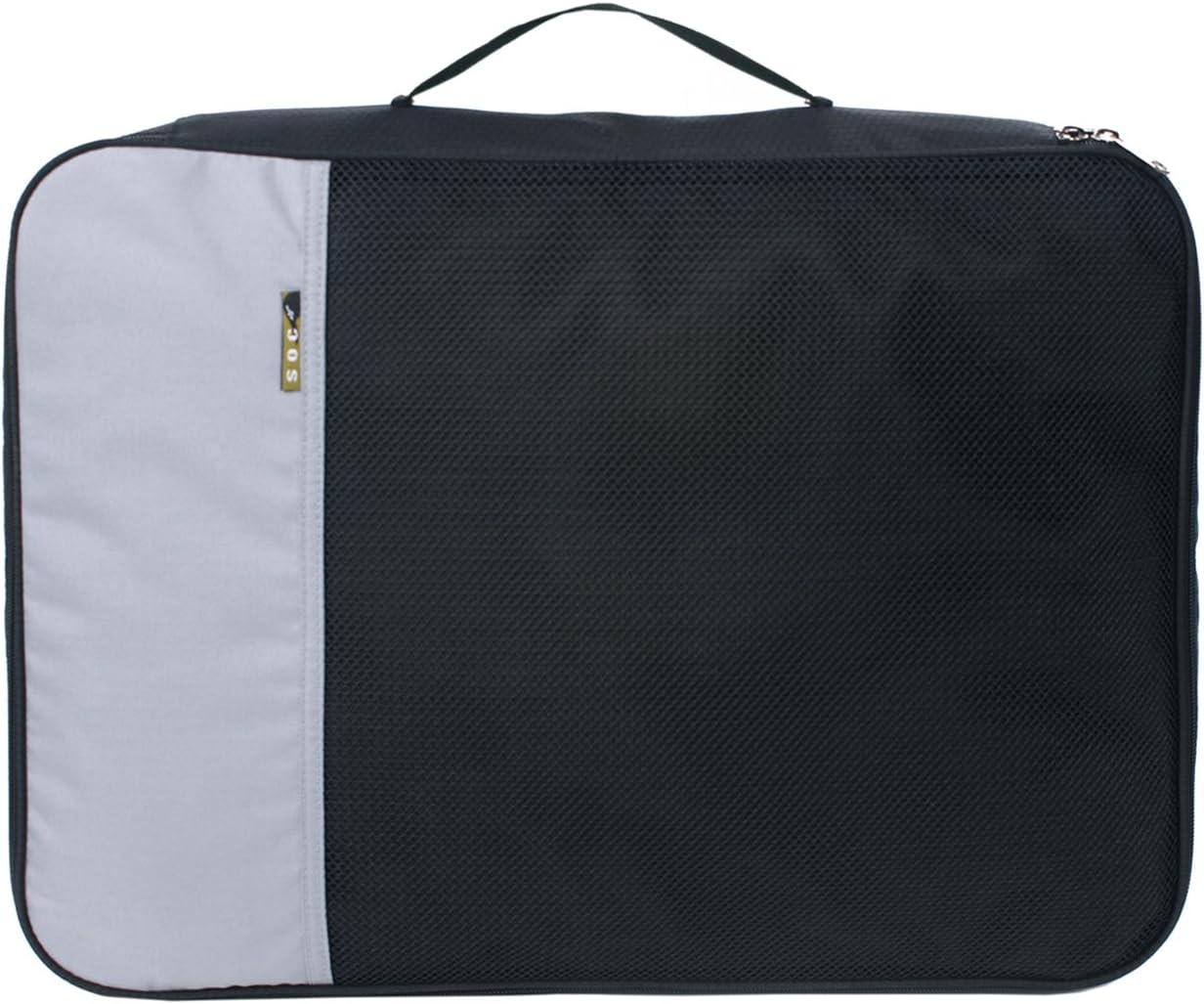 Sandpiper of CaliforniaOrganizational Quick Pack Bloq Series (Black/Gray, 7.5x15.5x2.5-Inch)