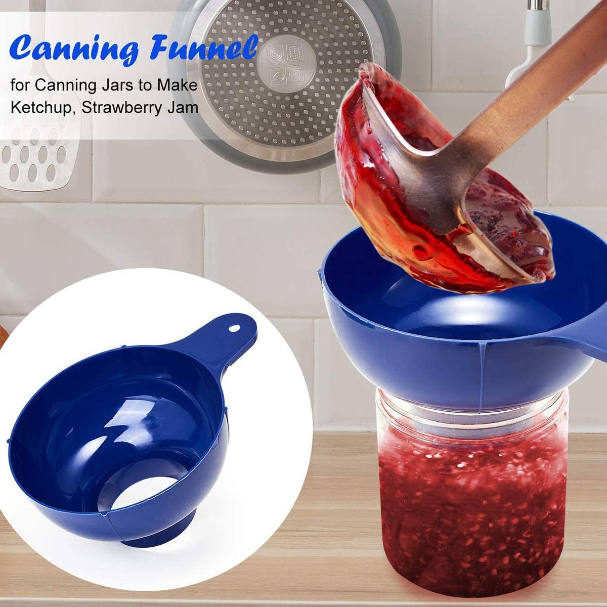Canning Kit Inscatolamento Strumenti Forniture 6 Pz,Canning Jar , Coperchio ,Canning Pinze per Canning