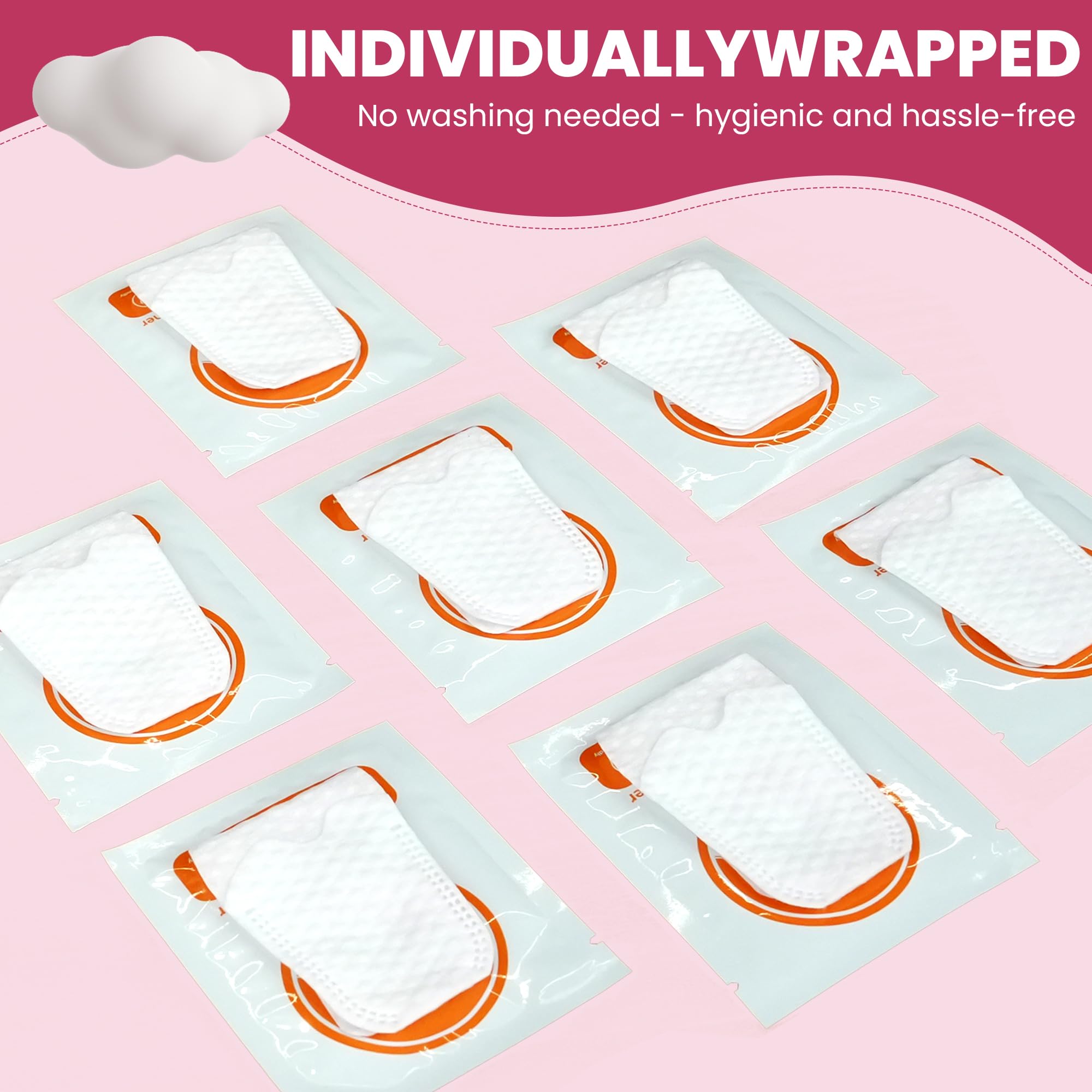 SOFYFINE 120 unidades de limpiador de lengua de bebé y dientes orales, cepillo de dientes de dedos, toallitas secas para boca y encías, para recién nacidos, bebés de 0 a 24 meses, niños pequeños