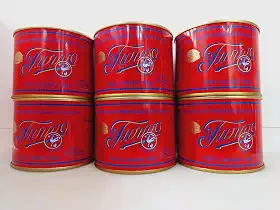 Manteiga Mineira com Sal, Kit 6 Latas, 500g Cada, Sem Corante e Sem Conservante