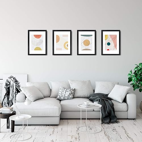 Vista 414 de Egofine Portarretratos de 9 x 12 pulgadas hecho de madera maciza con plexiglás, fotos de 5 x 7/6 x 8 con paspartú o de 9 x 12 pulgadas sin paspartú