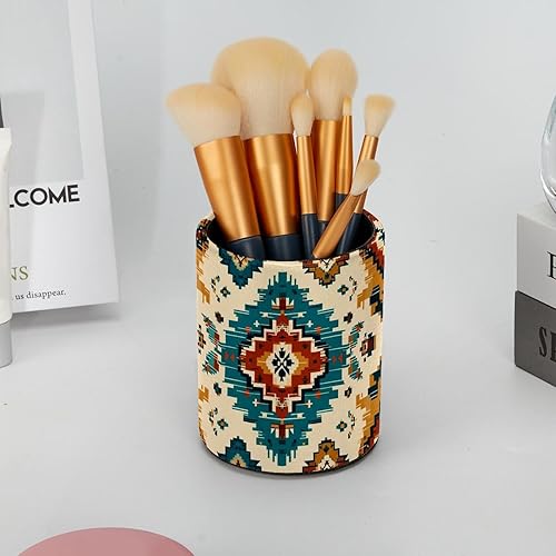 Miniatura 6 de Western Vintage - Soporte circular para bolígrafo, soporte para brochas de maquillaje, diseño para la escuela, el hogar y suministros estacionarios