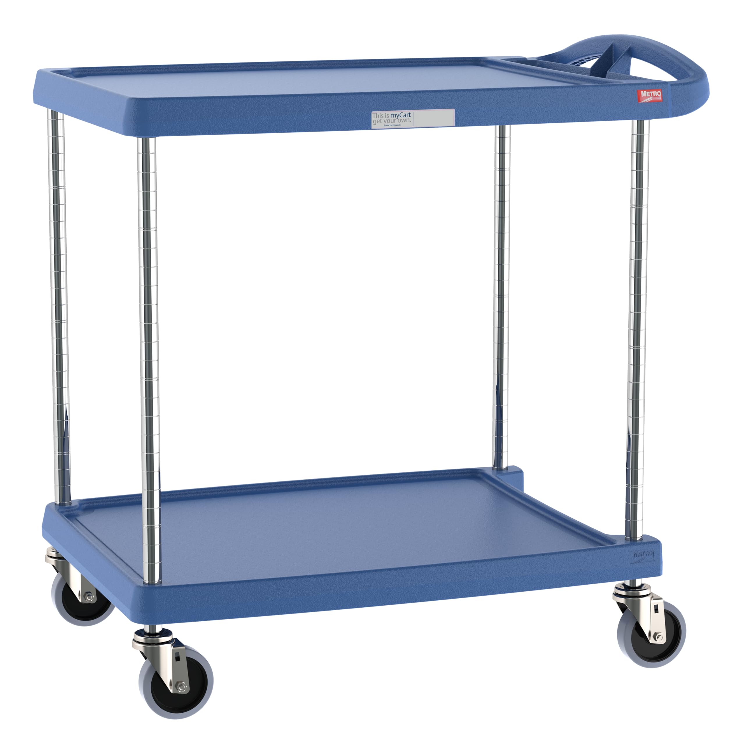 METRO Blue / Medium, 2-Shelf / 1 Utility Carts