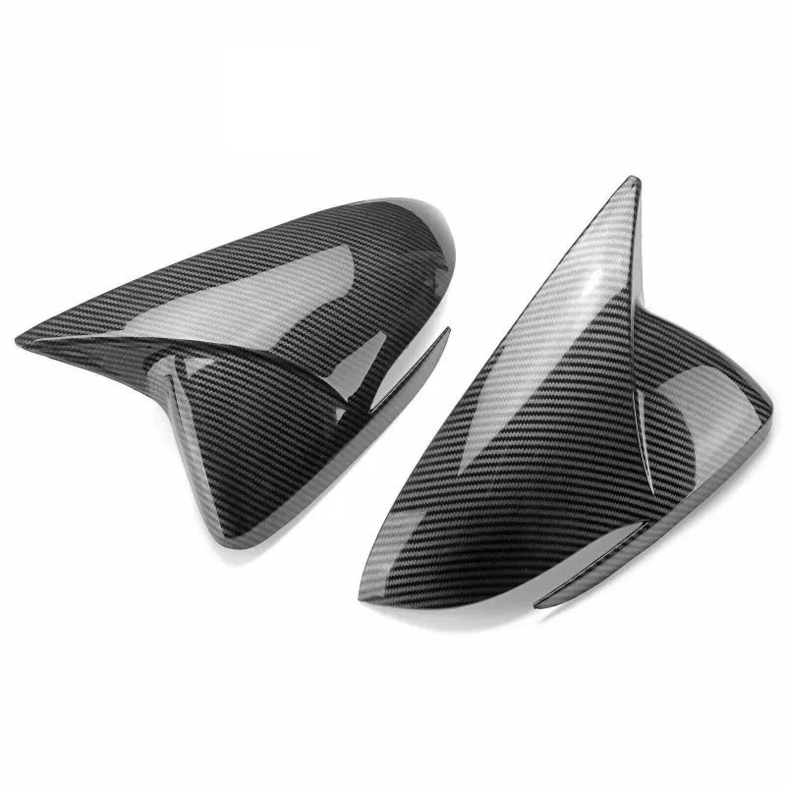NAKEAH Copri Specchietto Retrovisore per Accent 2018 Copri specchietto retrovisore per Auto in Fibra di Carbonio