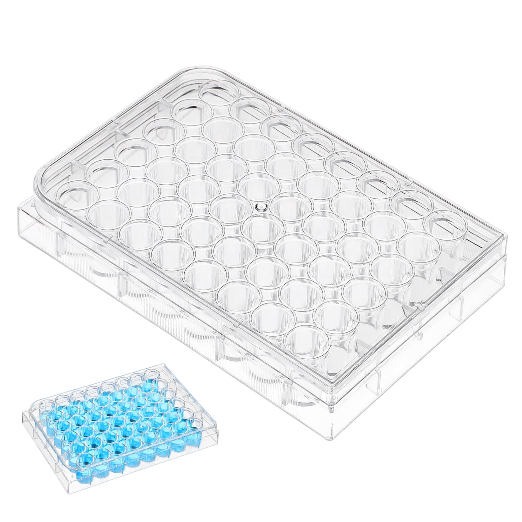 SOLUSTRE 10pezzi Per Pozzetti Strumento Per Esperimenti Resistente All Evaporazione e Stabilità Aggiuntiva Per Cellulari e Biologiche