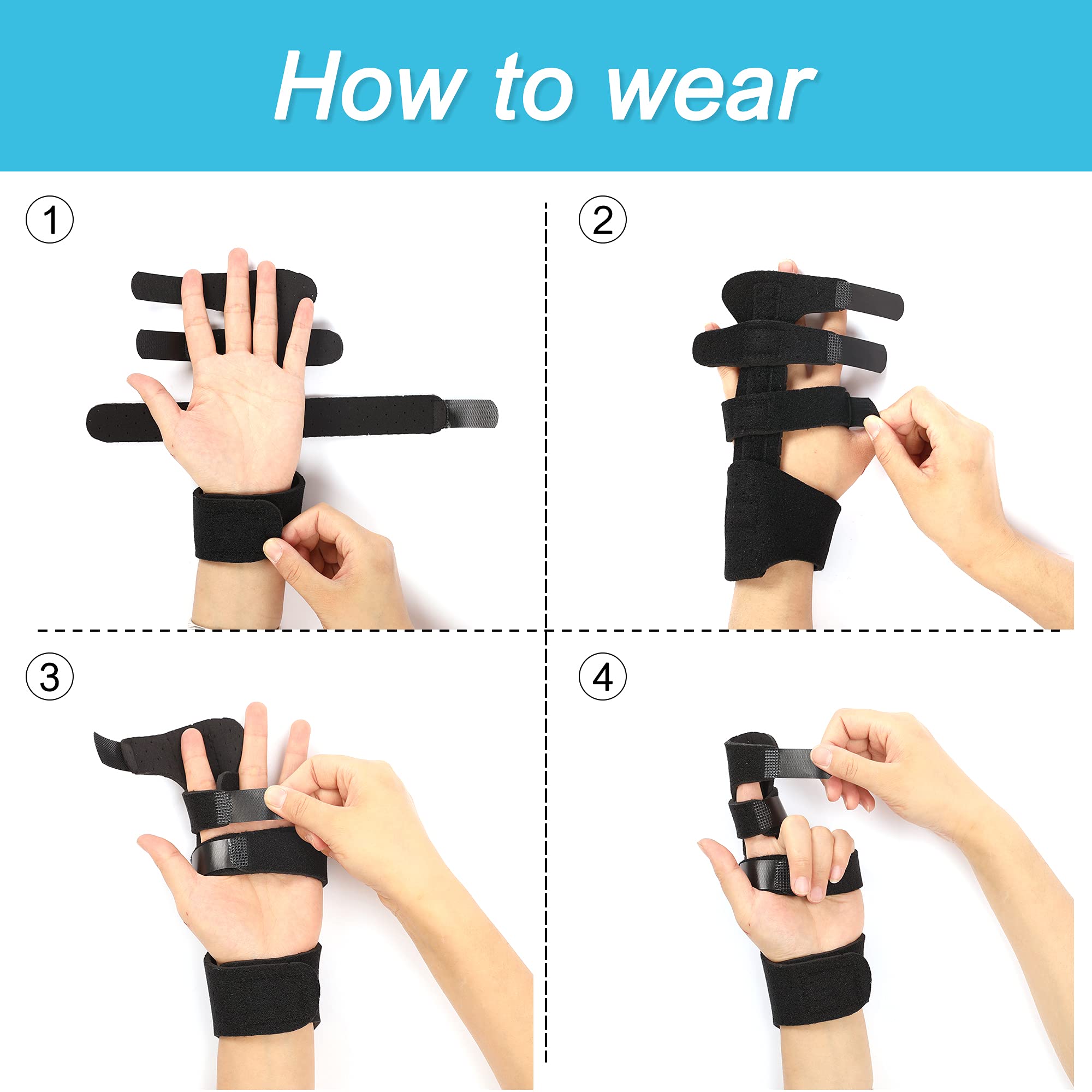 Buy Fanwer Trigger Finger Splint Finger Extension Splint Praised by