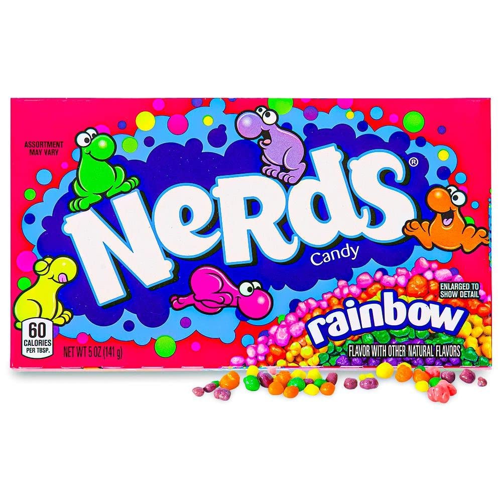 Rainbow Nerds Theatre Box (141.7g) Pack of 7