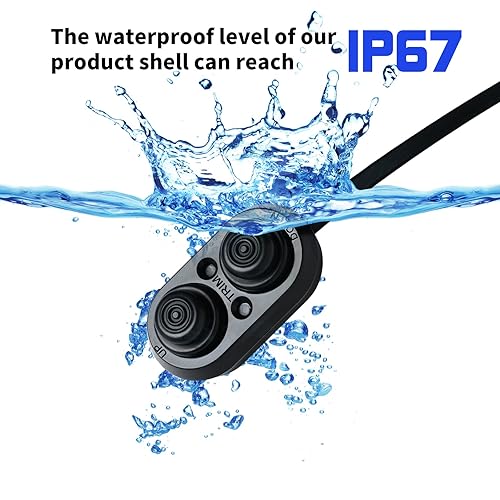 Miniatura 2 de Interruptor de ajuste para barco, interruptor Haoguo Tilt Trim con IP67 impermeable, adecuado para barcos de pesca, yates y barcos