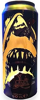 Jaws Beer Can Lantern! Steven Spielberg Movie Poster Pop Art Candle Lamp! Unique Halloween Gift!