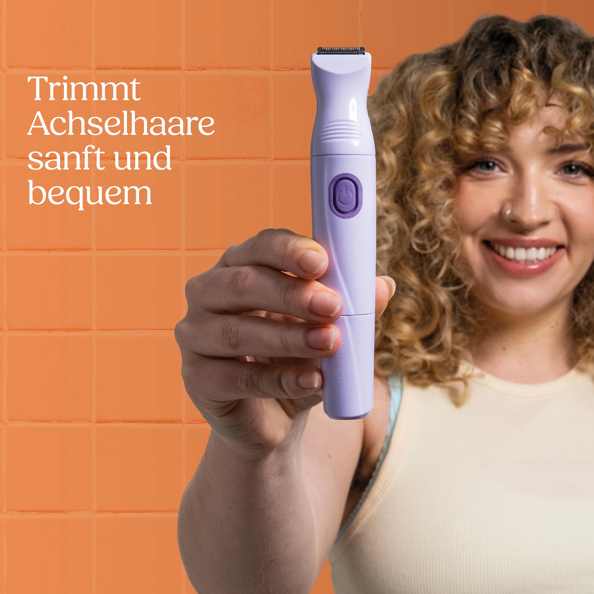 Wilkinson Sword Intuition 4in1 Gesichts- und Körperhaartrimmer für Frauen, Multizonen-Damenrasierer mit 4 Zubehörteilen
