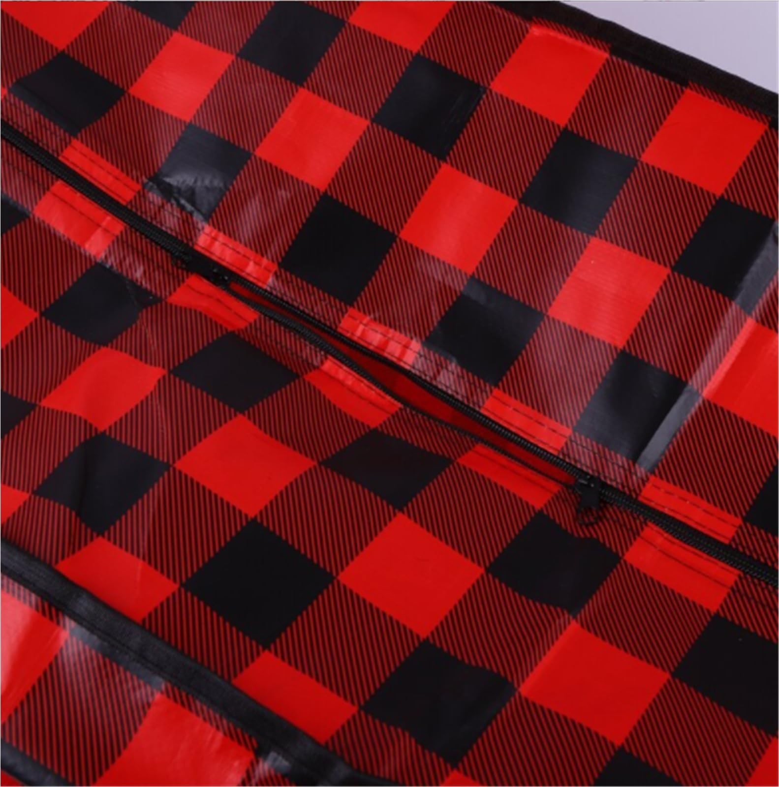 Torba na Choinkę, Torba Do Przechowywania Choinek Z Uchwytem I Zamkiem Błyskawicznym Miejscem Na Etykietę Sztuczna Choinka Torba do Przechowywania(165x76x38cm)