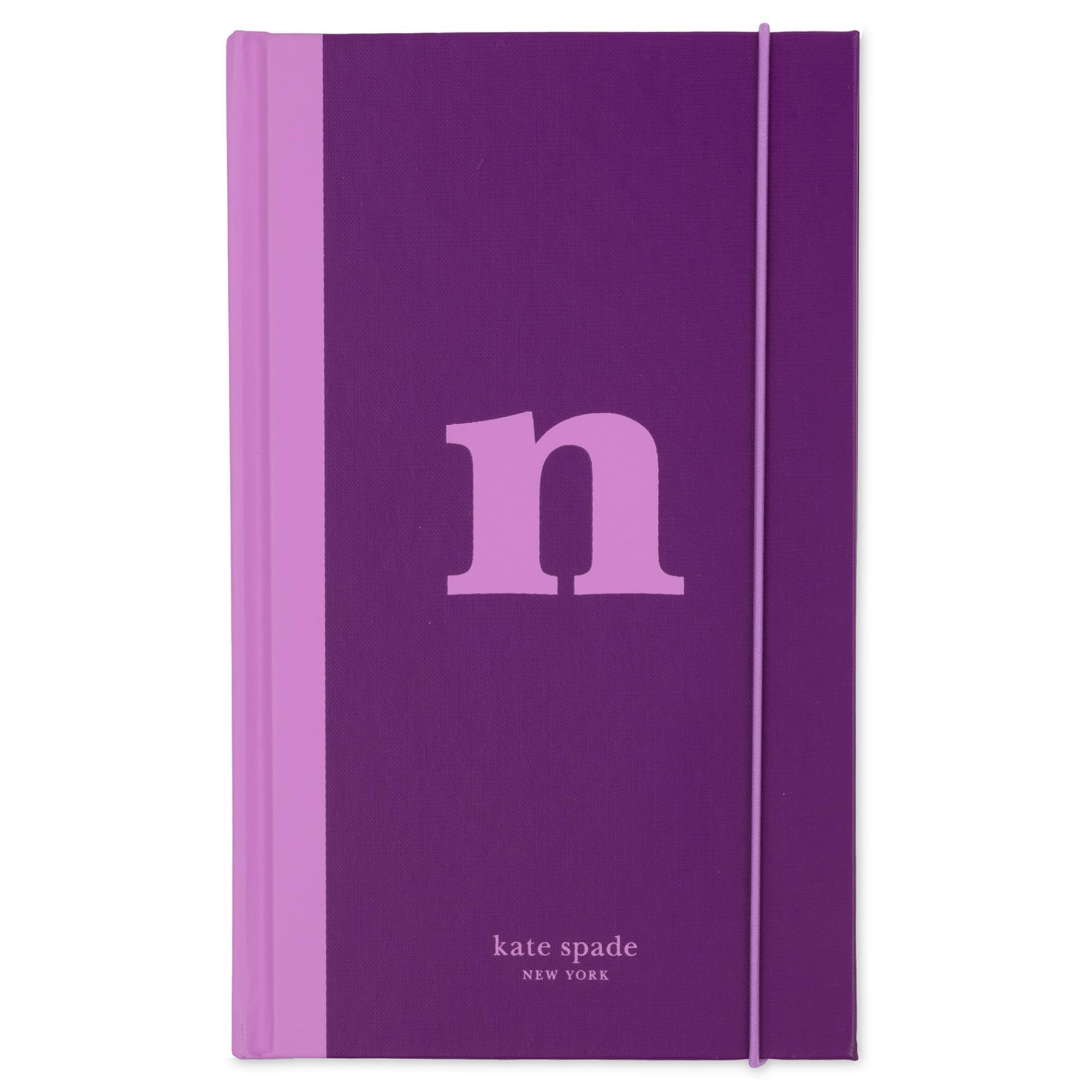 kate spade new york Just Mine Notebook Journal, Monogram Cloth Hardcover Journal, 8.25" x 5.25", Diary Includes 168 Lined Pages, (N) - Image 2
