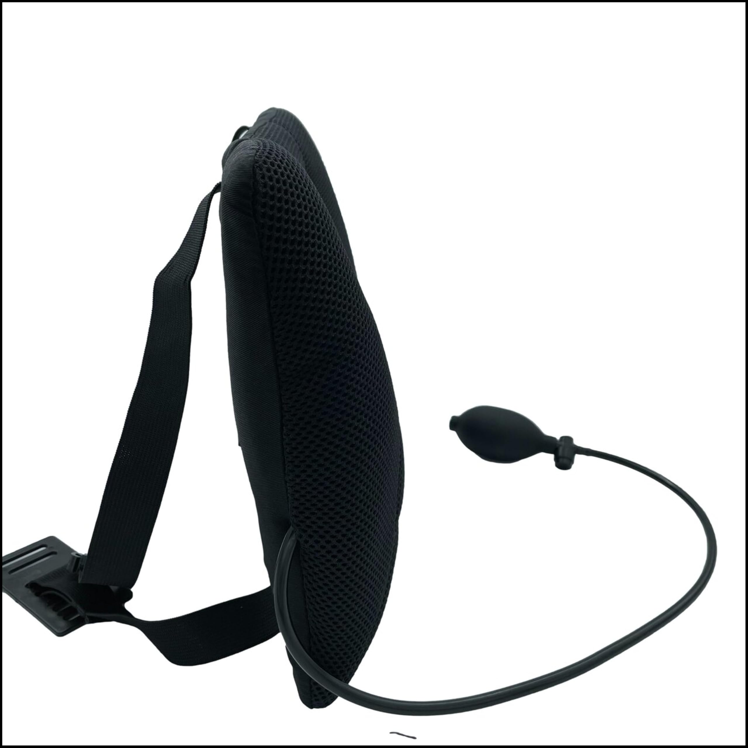 Sitwell Indietro Cuscino Comfort Cuscino gonfiabile per la schiena (3D black)