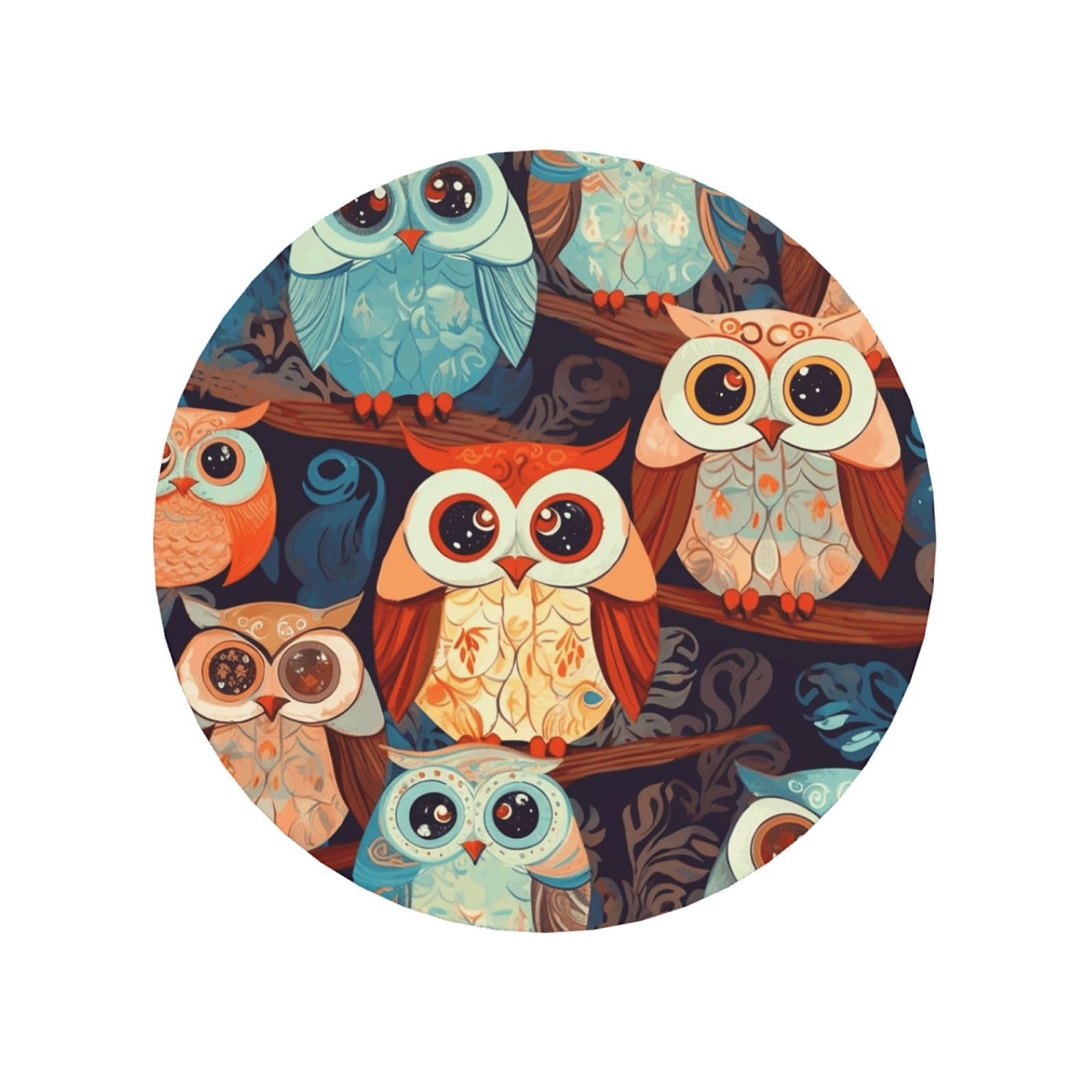 Anime Owl Fridge Magnets Cute Strong Refrigerator Magnets Fun Magnet for Locker Office Whiteboard Decor, Door Magnets Decorative Magnetic Stickers for Home Decor