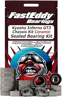 FastEddy Bearings Compatible with Kyosho Inferno GT3 Chassis Kit Ceramic Sealed Bearing Kit