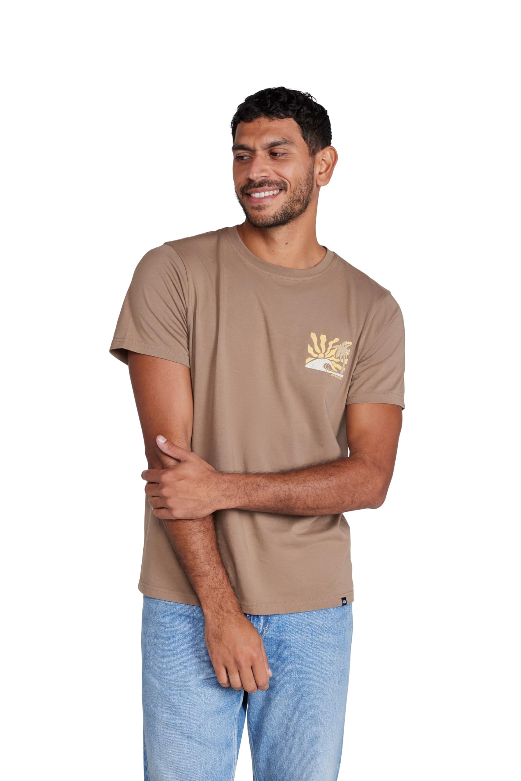Animal Men's Jacob T-Shirt - Tan - XL
