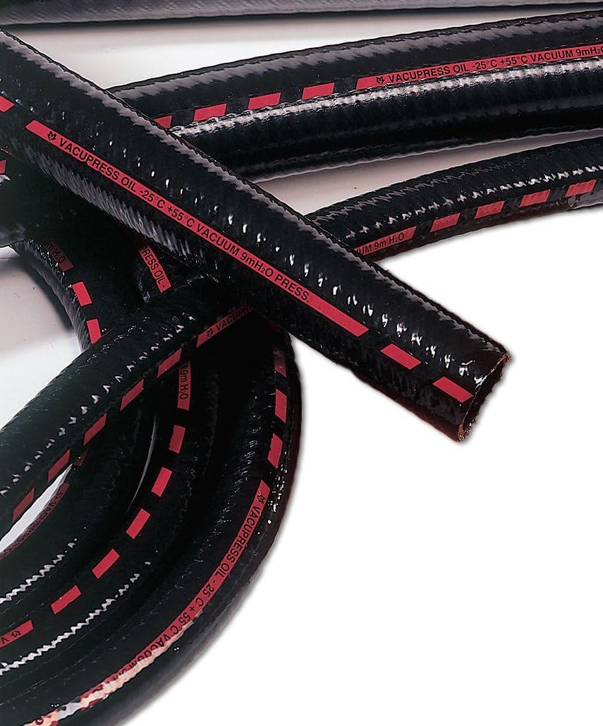 10m Vacupress oil/fuel suction and delivery hose - 1" (25mm) ID - marine, bio diesel, hydraulic oils