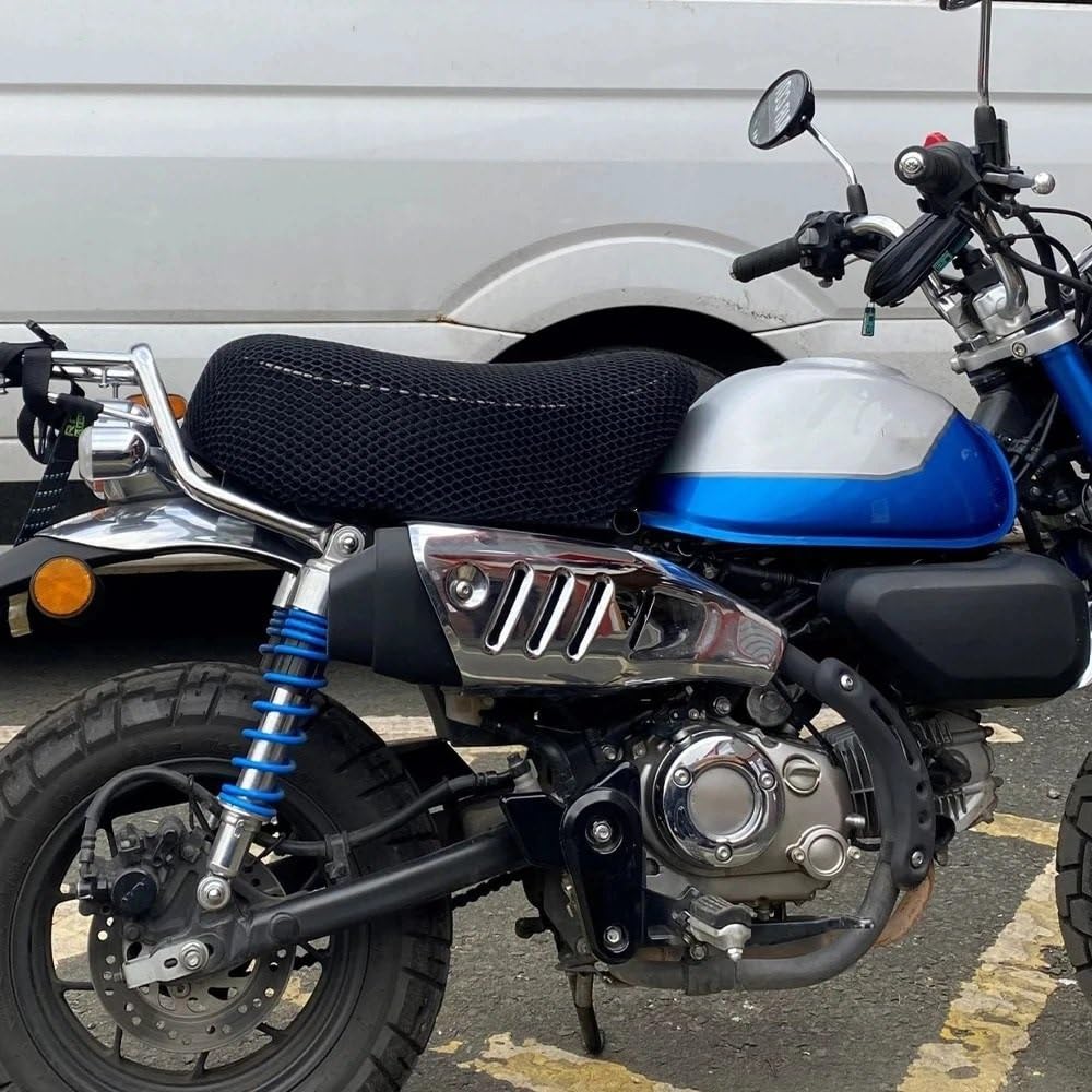 Rivestimento di Spazio di Carico Per Scimmia125 | Accessori Per coprisedili isolati Per motocicletta 3D a nido d'ape Proteggi la sella in tessuto di nylon con cuscino