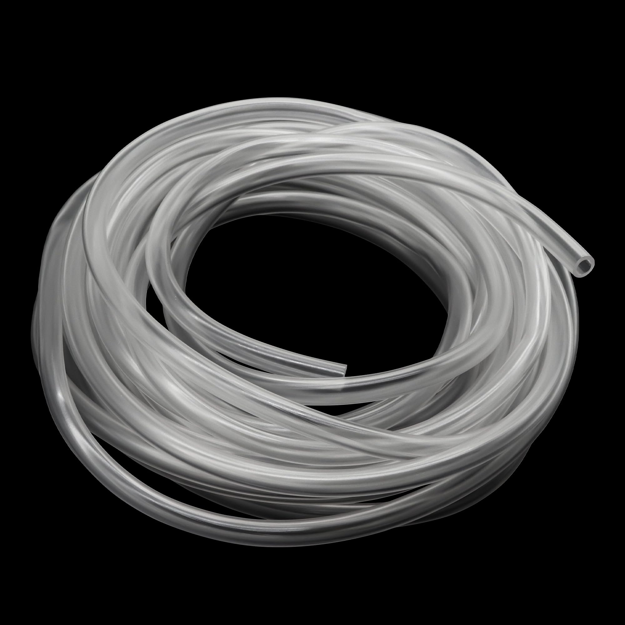 Lavmhab Clear Pvc Tube 8Mm Id X 11Mm Od 6M(19.6Ft) Vinyl Hose Pvc Tubing, Lightweight And Flexible Plastic Tubing Water Air Pipe