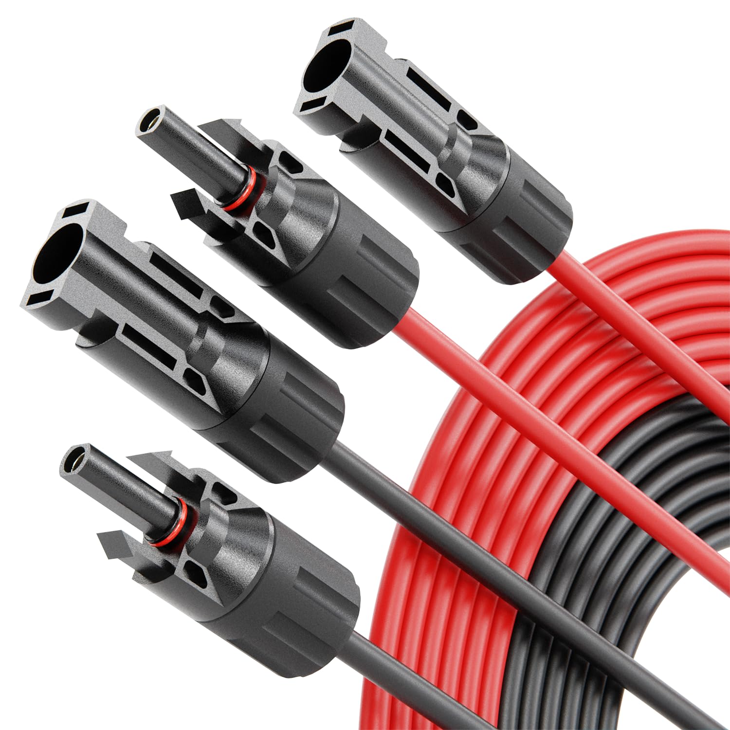10 m KBE Solarkabel 6 mm² schwarz DB H1Z2Z2-K Photovoltaik Solarleitung günstig online kaufen