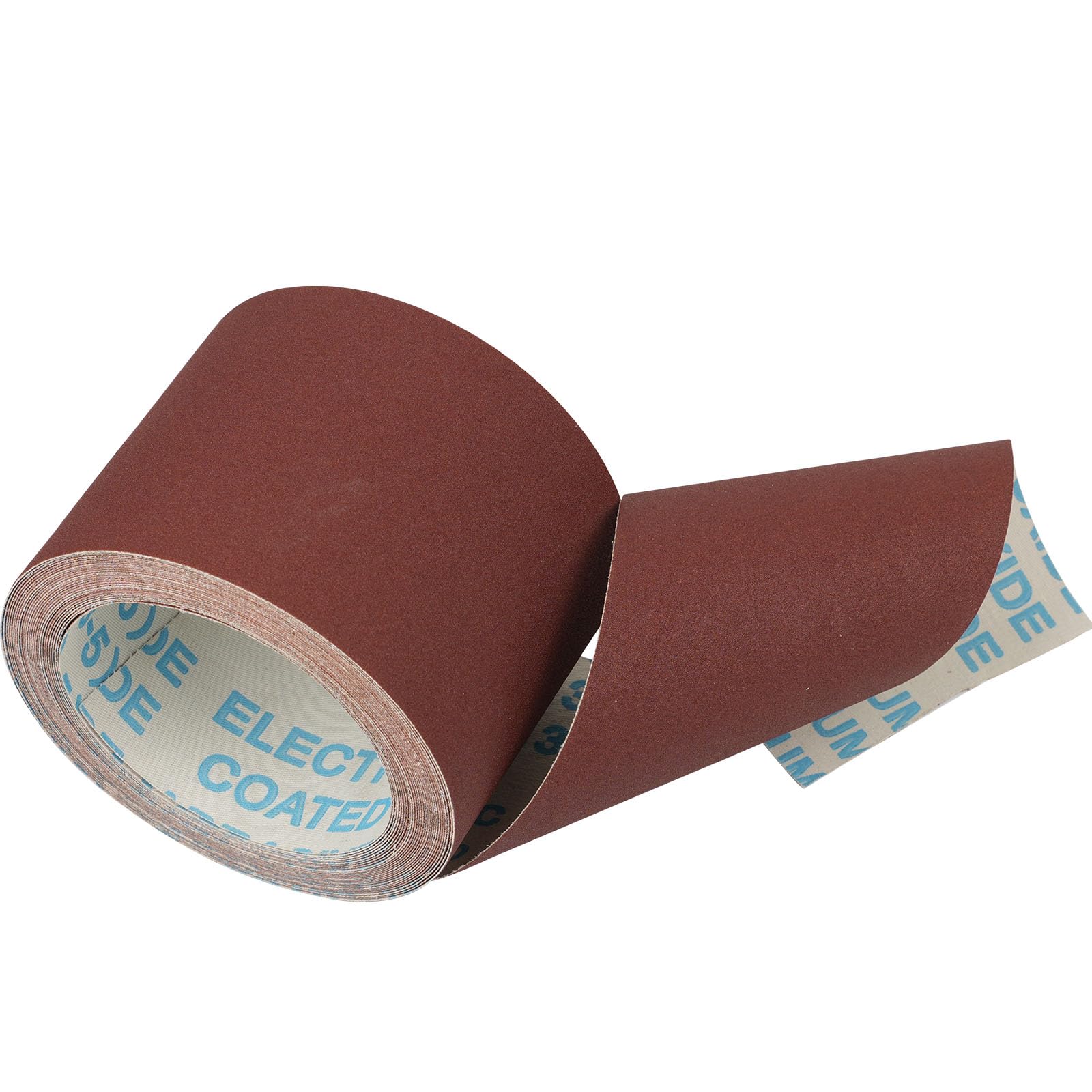 Rolka papieru ściernego o ziarnistości 400, 10 cm x 10 m, rolka tkaniny z tlenku glinu, z pudełkiem 10 cm x 10 m, trwały papier ścierny, do mebli drewnianych, szlifowania, polerowania samochodowego