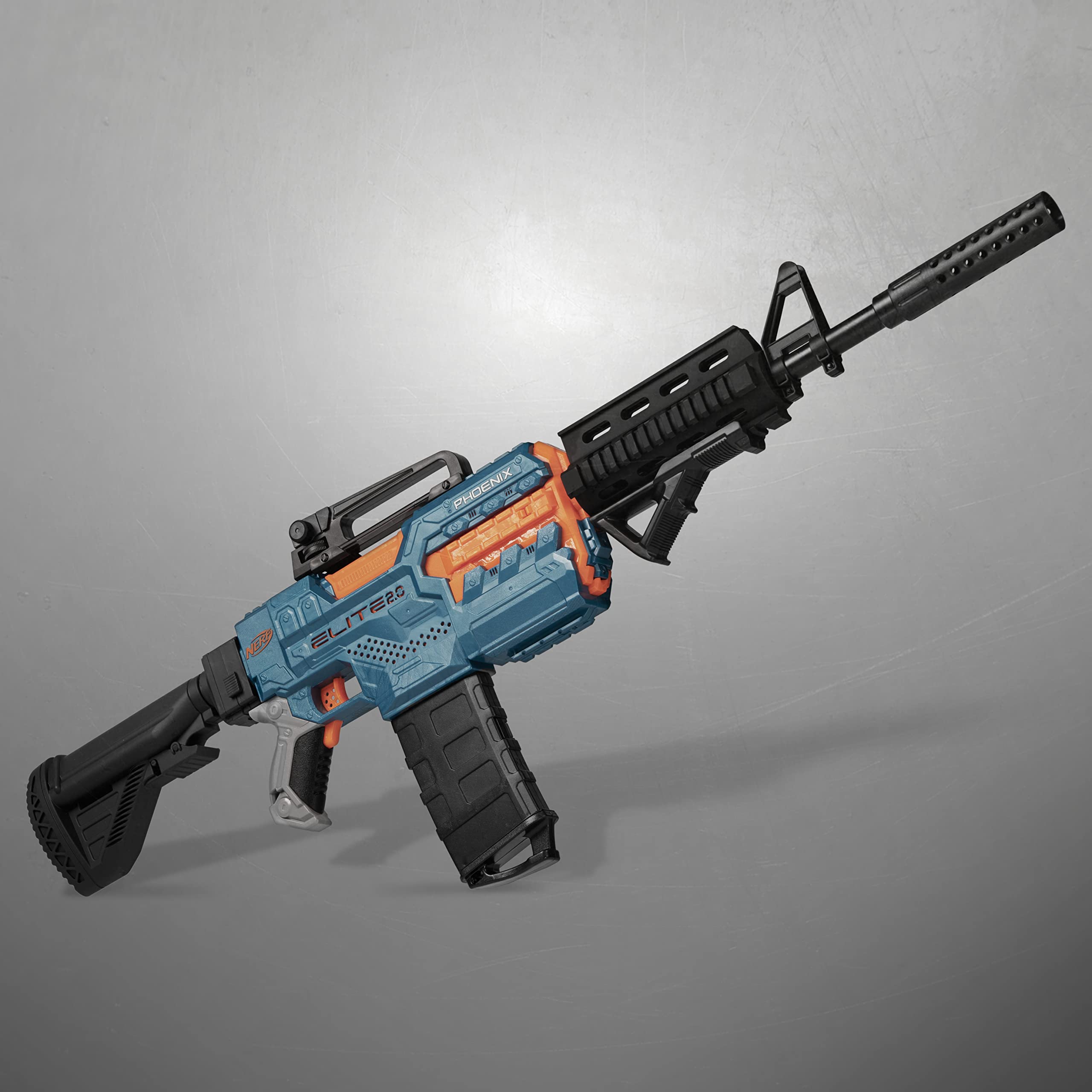 M4 Body Kit - Mod Upgrade Kit passend für NERF N-Strike Elite Phoenix CS-6 und Stryfe - 13-teiliges Set - schwarz - Blaster-Modding & Zubehör