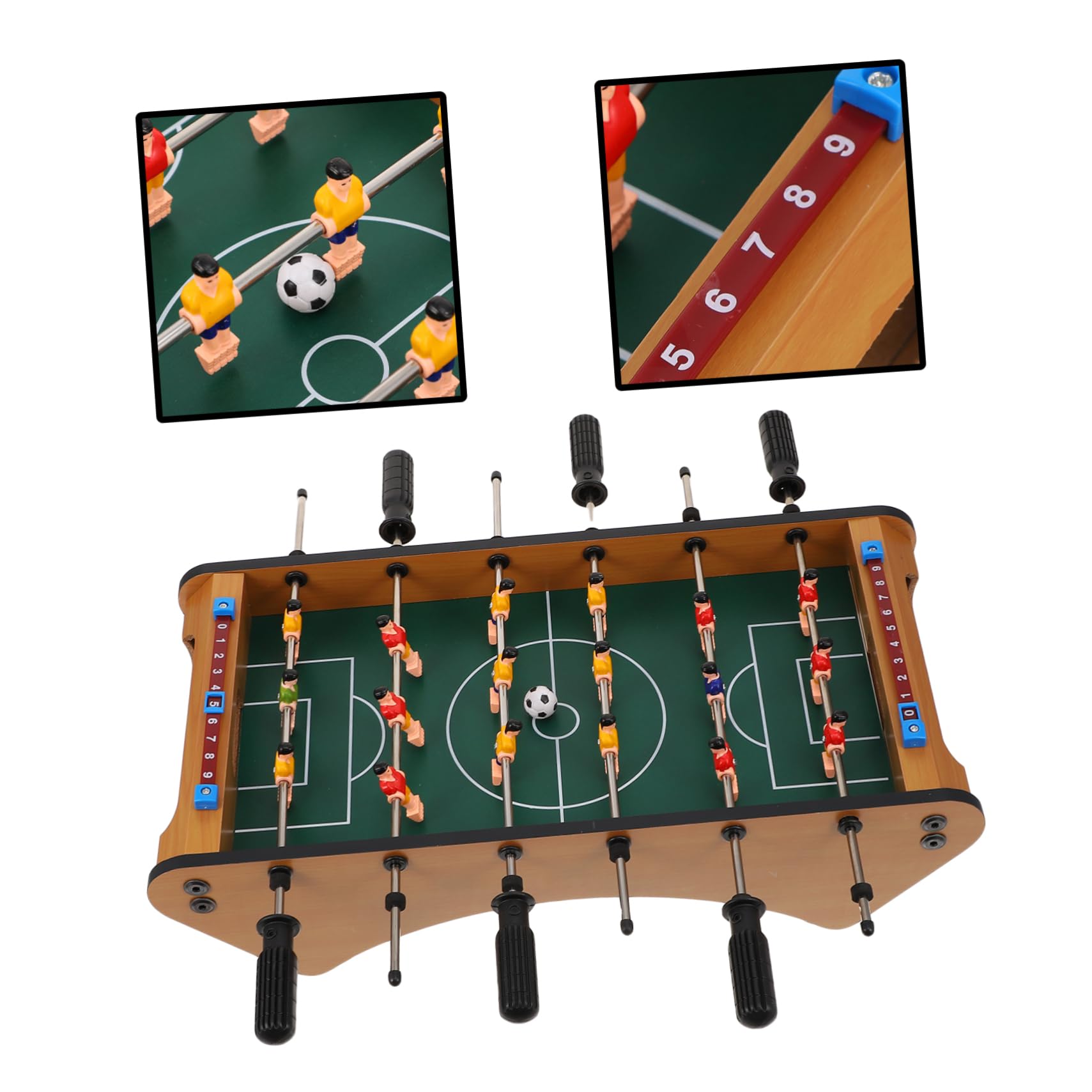 Football Game Desktop Toy Interattivo Verde in Plastica e Acciaio | Giocattolo Interattivo Genitore-figlio, Back To School Party, per Ragazzo Ragazza e Famiglia