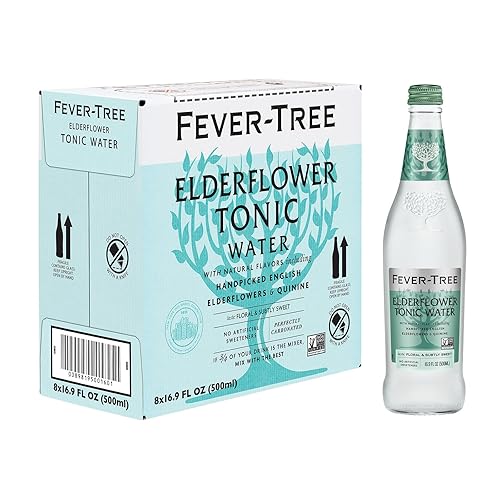 Miniatura 9 de Fever Tree Light Tonic Water - Mezclador de alta calidad - Bebida refrescante para cócteles y cócteles sin alcohol. Ingredientes de origen natural,