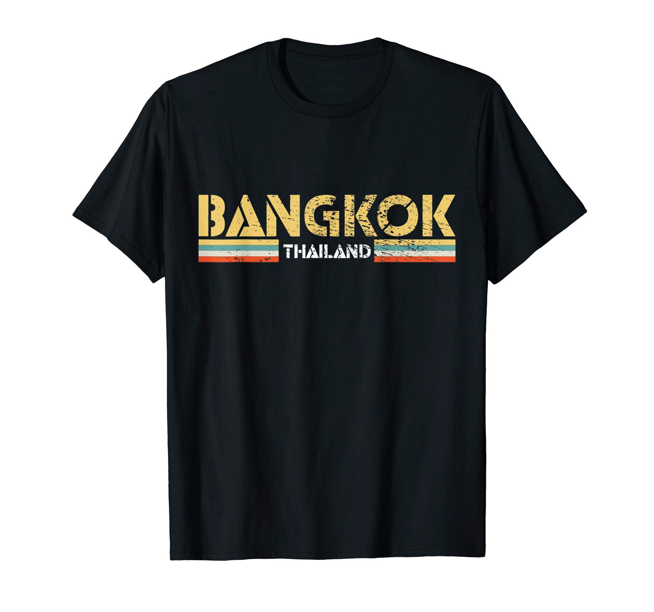 Traveling Retro GiftsBangkok Thailand T-ShirtOEKO-TEX STANDARD 100
