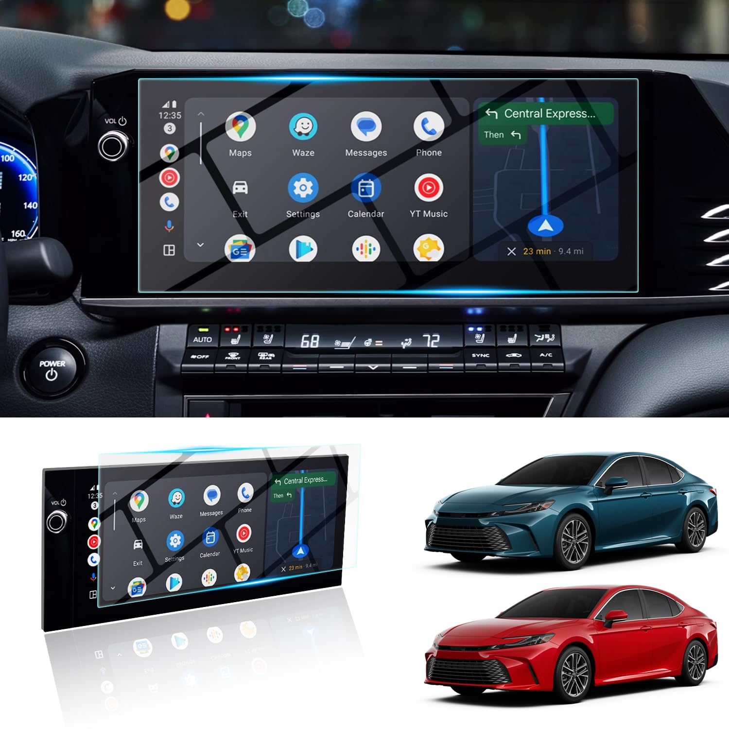 Amazon.com: MOCHENT for 2025 Camry Screen Protector, 2025 Toyota Camry ...