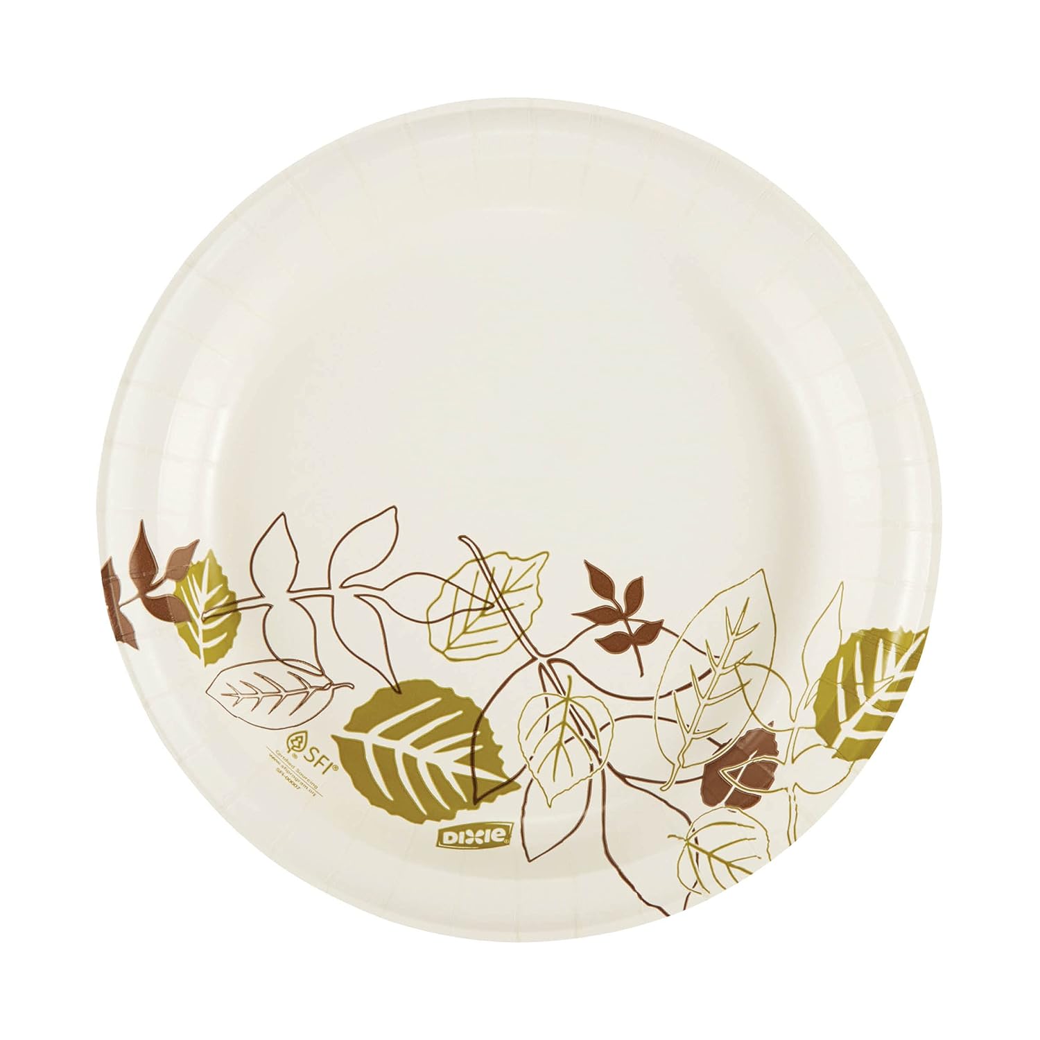 Dixie 9” Medium-Weight Paper Plates by GP PRO (Georgia-Pacific), Pathways, UX9WS, 500 Count (125 Plates Per Pack, 4 Packs Per Case) : Health & Household