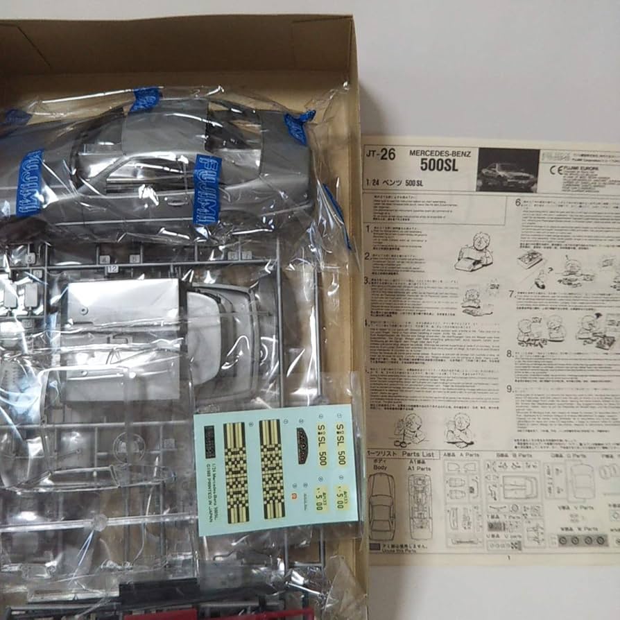 メルセデスベンツ500SL フジミ模型 プラモデル新品 Amazon.co.jp: 1/24 FUJIMI メルセデス ベンツ 500SL メルセデス