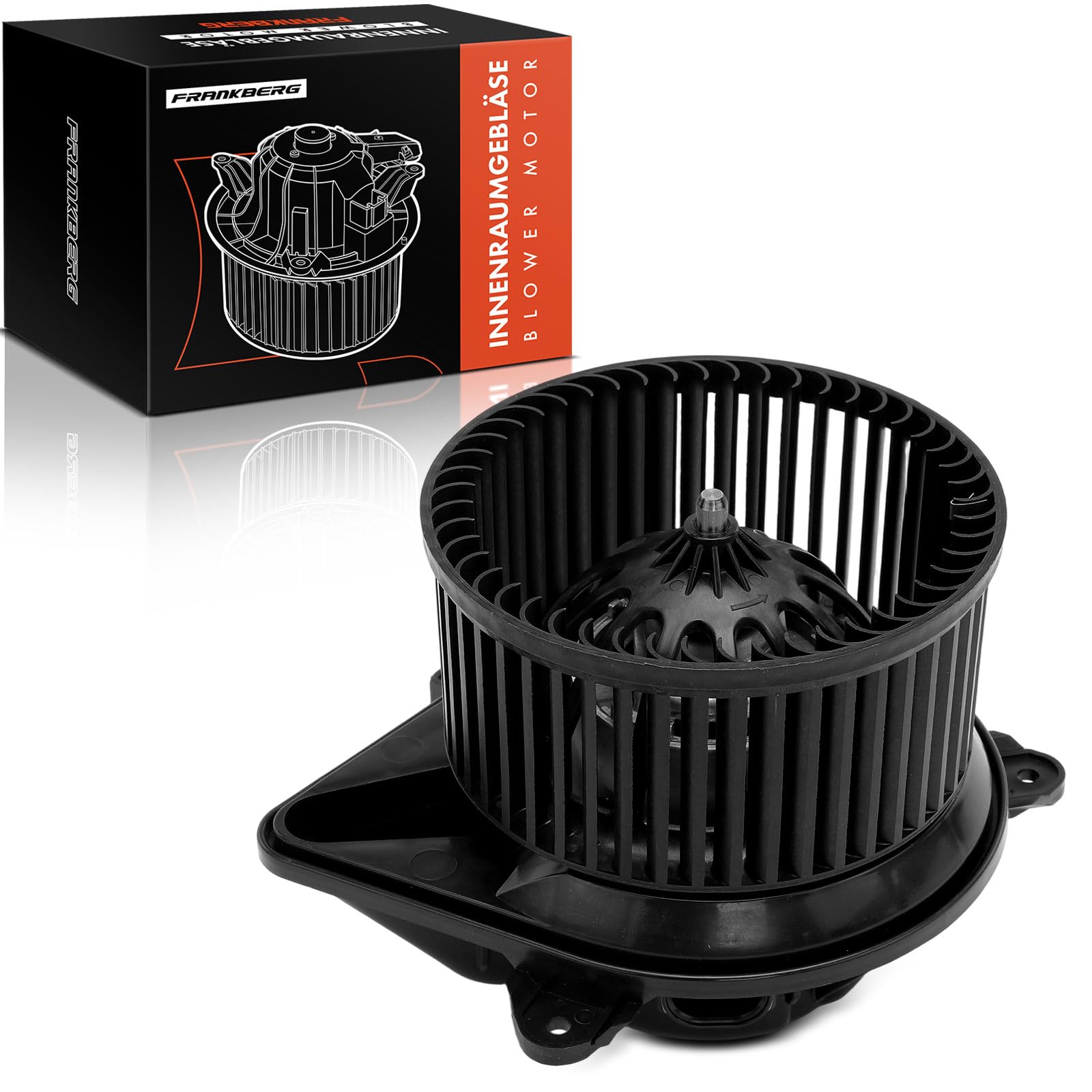 Frankberg Motore del ventilatore Ventilatore del riscaldamento Compatibile con Vivaro Furgone X83 Trafic II Bus JL Vivaro Combi X83 Trafic II Furgone FL Trafic II Pianale/Telaio EL Replace# 4409448