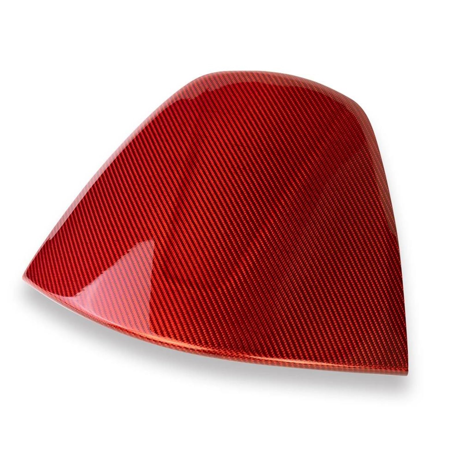 Real Hard Carbon Fiber Sticker for Toyota GT86 2012 2013 2014 2015 2016 2017 2018 2019 2020 Dashboard Trim Interior Decal Trim(Red)