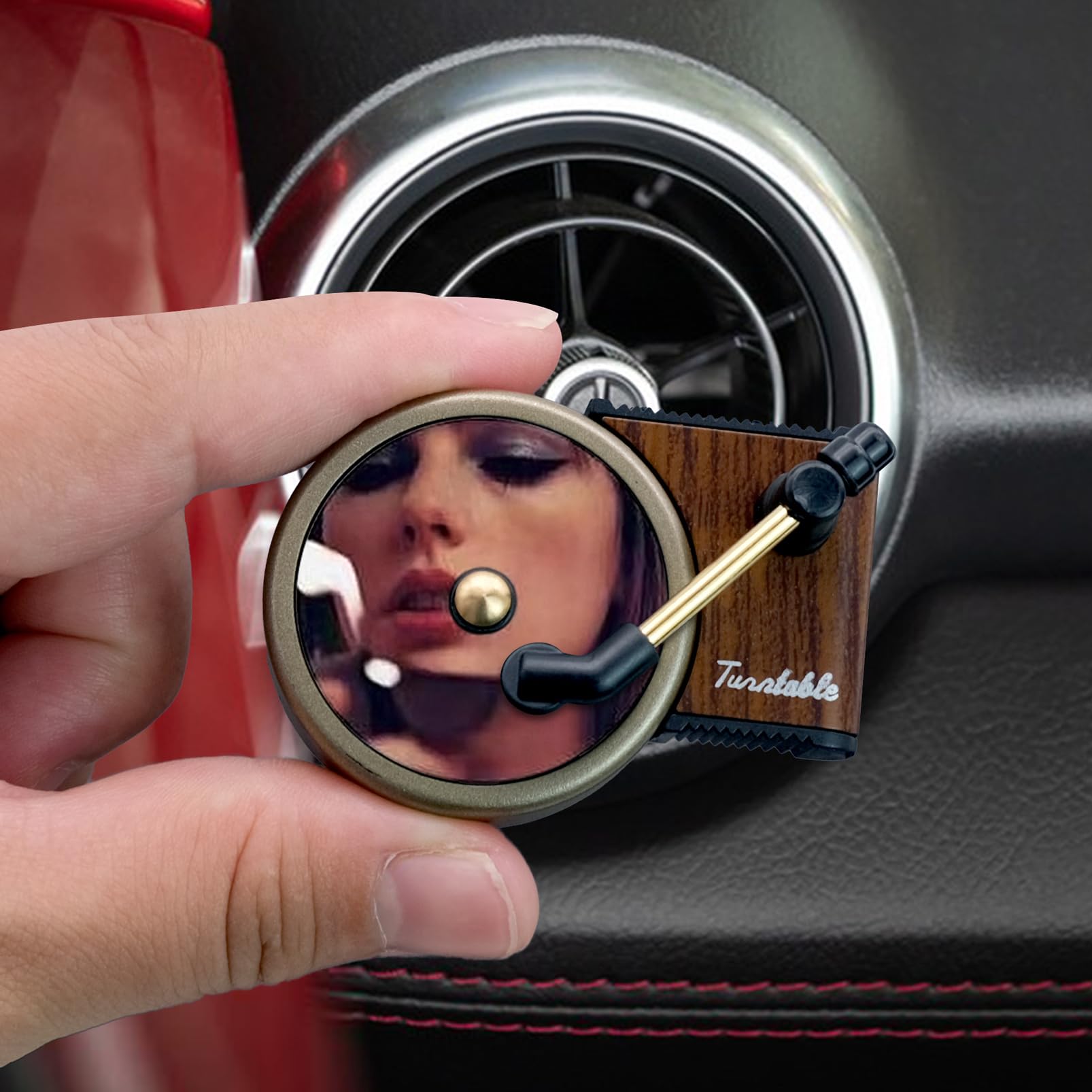 Retrò Aromaterapia per Auto, Deodorante per Auto con 12 Fragranze Diffusore Oli Essenziali