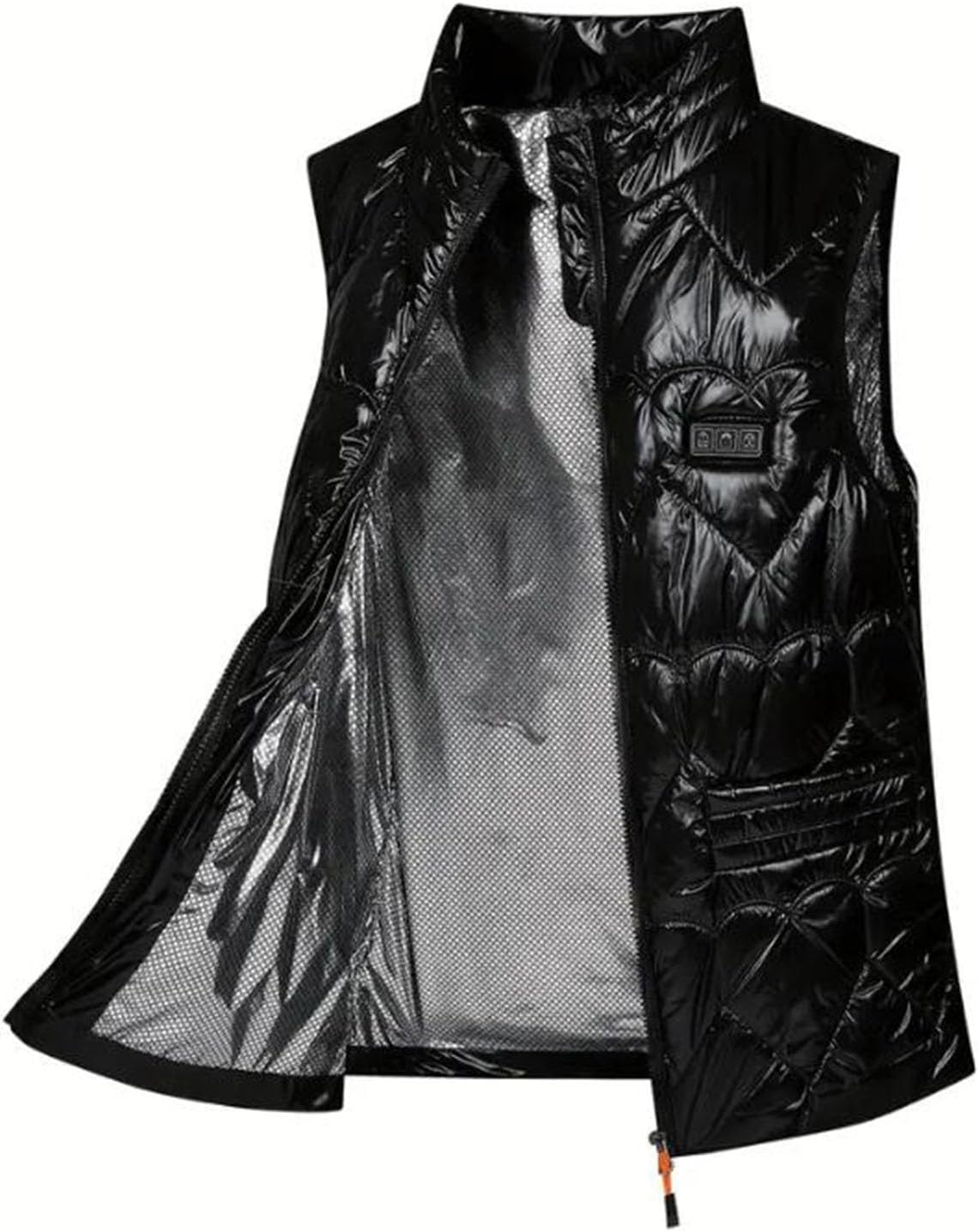 Heated Vest Womens Electric Jacket 15-Zone Heating Fashion Winter Outdoor Warmth