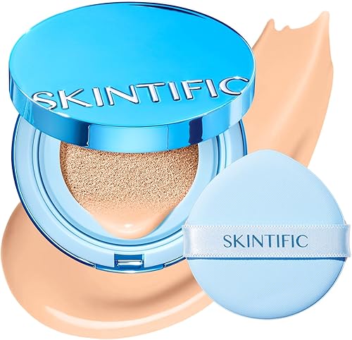 SKINTIFIC SKINTIFIC Velvet Matte Cushion Foundation Blue 02 Ivory