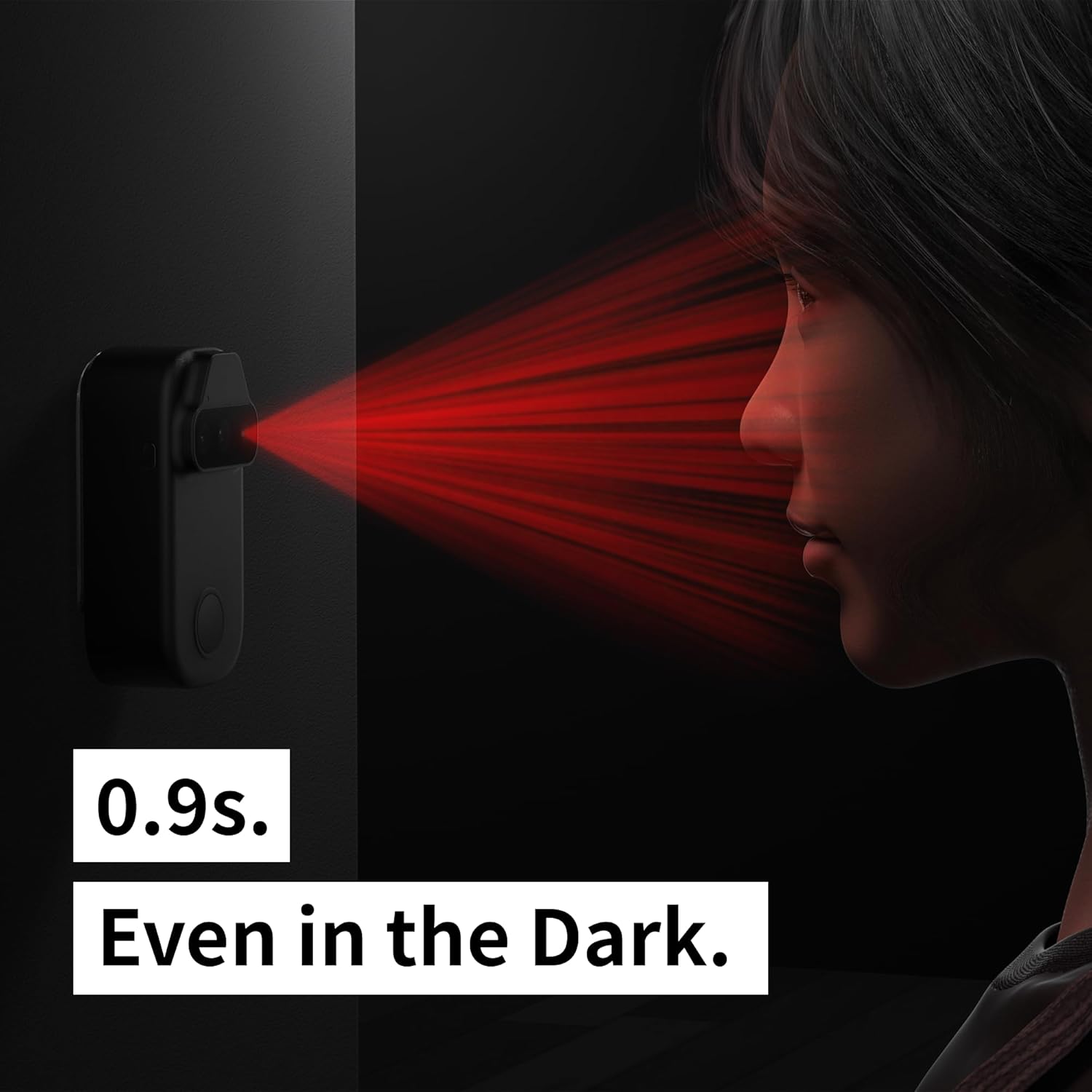 Sesame Face, Smart Lock, Biometric Face & Palm Recognition, Fingerprint, NFC Card, Bluetooth Keyless Entry Door Lock for Front Door, Home, Airbnb, Vacation Rental