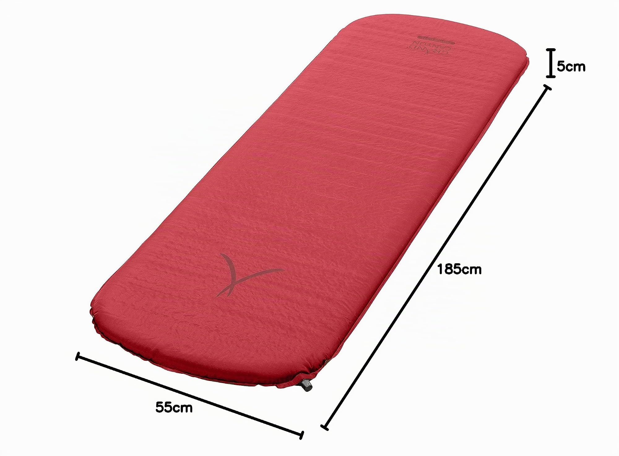 Grand Canyon Hattan 5.0 cm de grosor - colchoneta autoinflable para dormir - para camping, trekking, al aire libre