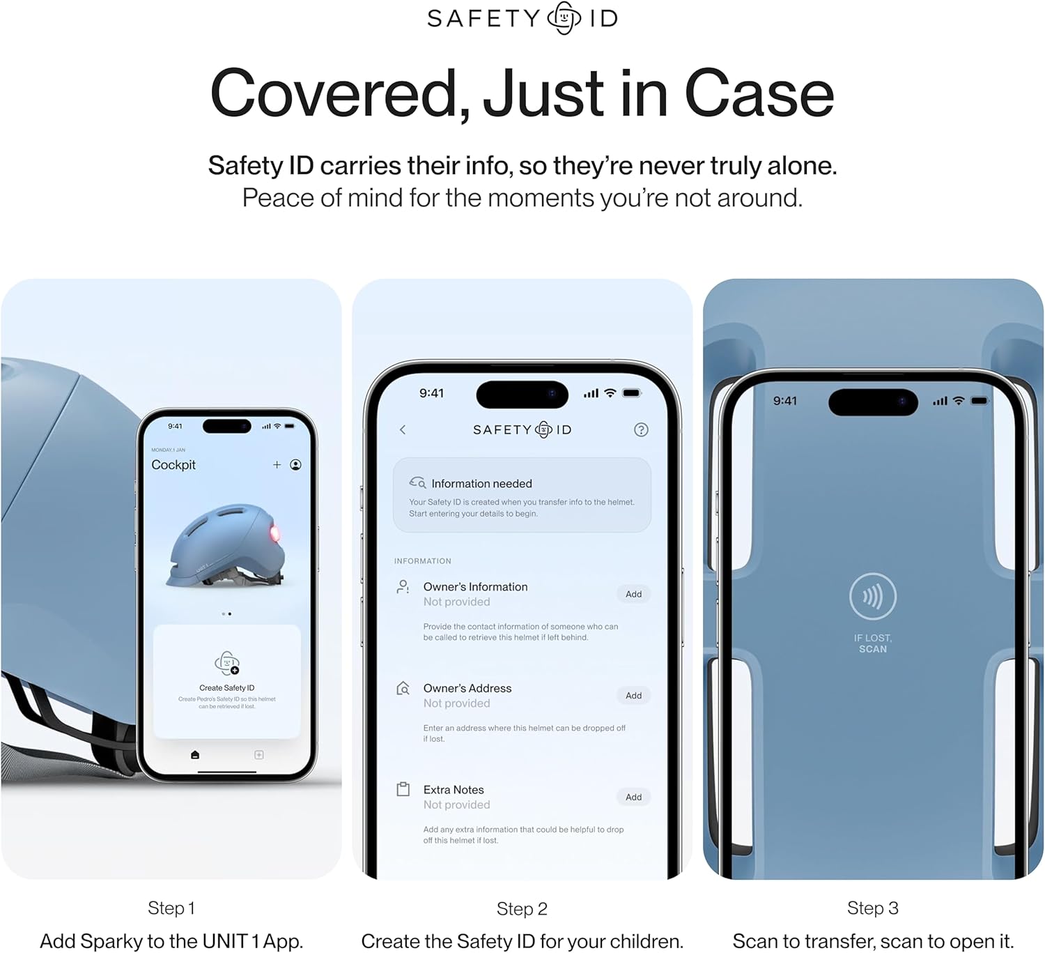 SPARKY Kids Helmet | Interactive Rear LED Light | Safety ID & Magnetic Buckle | CPSC & EN1078 Certified | Bike & Scooter Helmet (Ages 3–9)