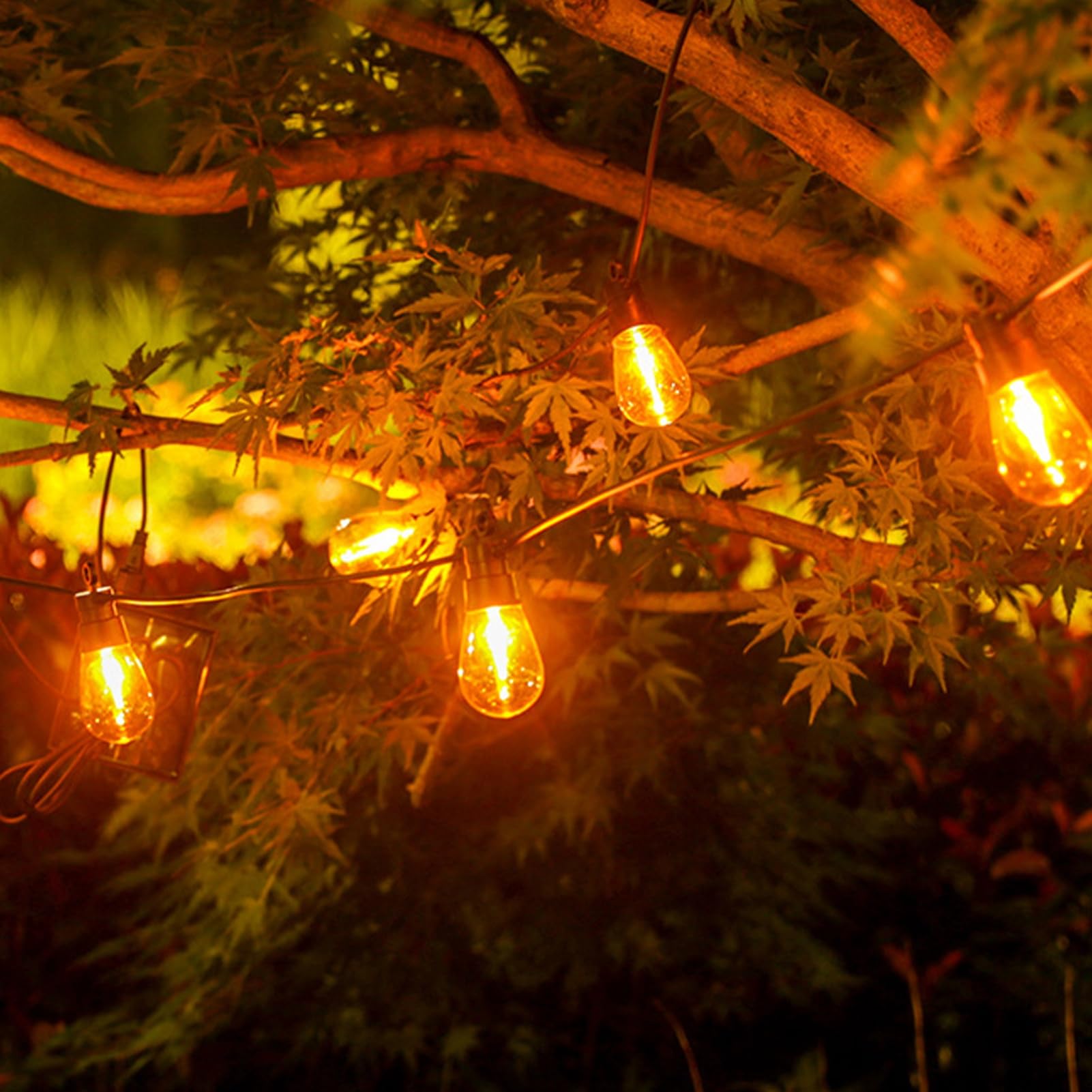 Solar-Lichterkette mit 8 Modi, romantische Atmosphäre, warme Dekoration, Dekoration | Lichterkette Außen Wasserdicht für Terrasse, Garten, Terrasse, Party, Hochzeit, Weihnachten, Party