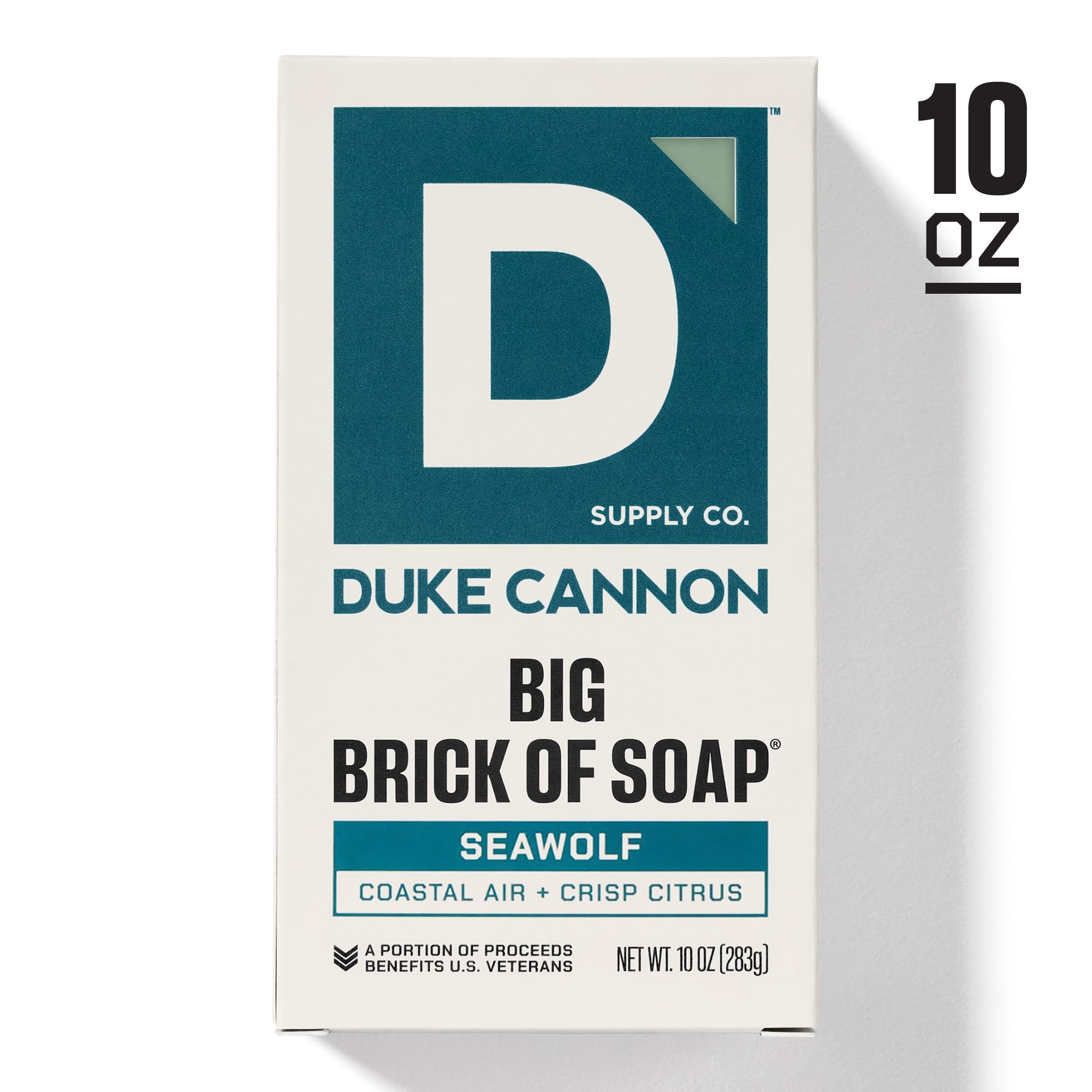 Duke Cannon Supply Co. Big Brick Men's Bar Soap Bundle, 10 oz 4 Pack