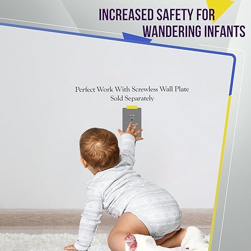 Miniatura 53 de ENERLITES Elite Series Duplex Receptacle with Screwless Wall Plate, Residential Grade Duplex Outlet, Tamper-Resistant, Grounding, 15A 125V, UL Silver