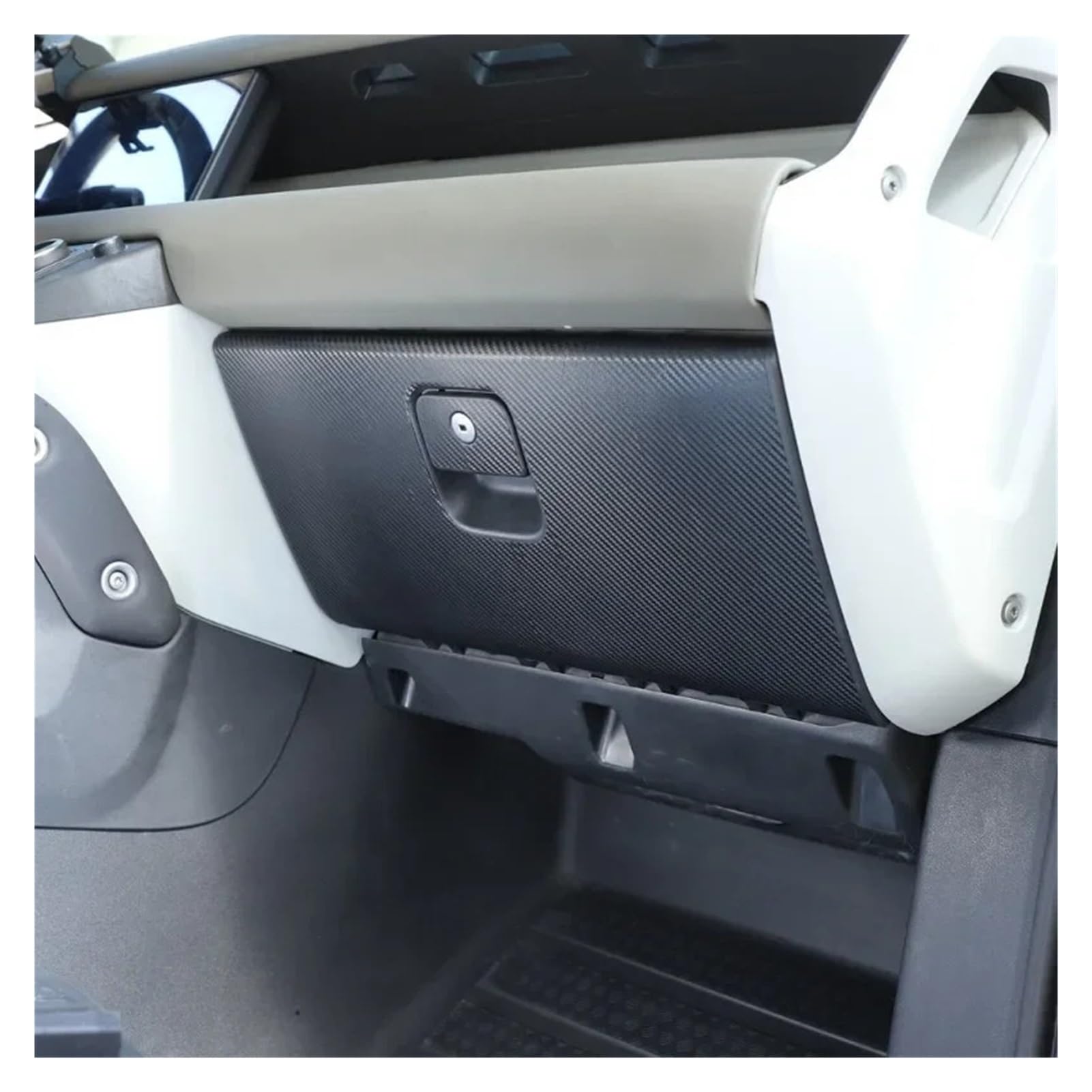 Generico Compatibile con Land Rover Defender 90 110 130 2020-2024 Vano portaoggetti for Auto Adesivo di Protezione in Vinile Accessori Interni for Auto