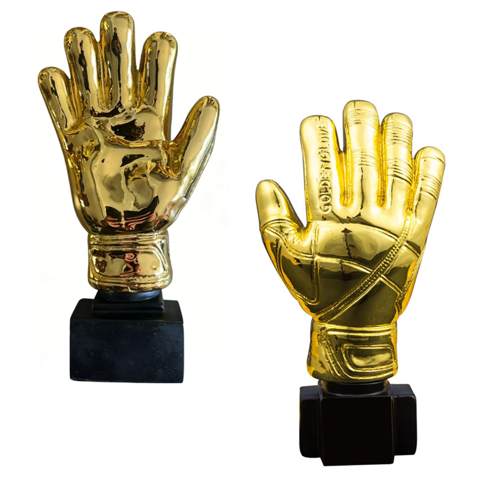 Zunate Trofeo de Portero de Resina de Primera Calidad para Premios de la Liga de Fútbol, ​​Premio Decorativo Dorado, Trofeo de Fútbol de 10,2 Pulgadas